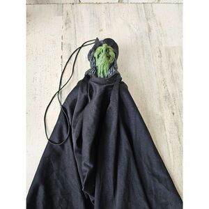 Paper magic mini witch 2003 vintage hanging Halloween decor